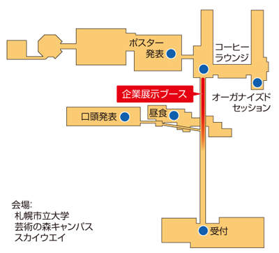 会場